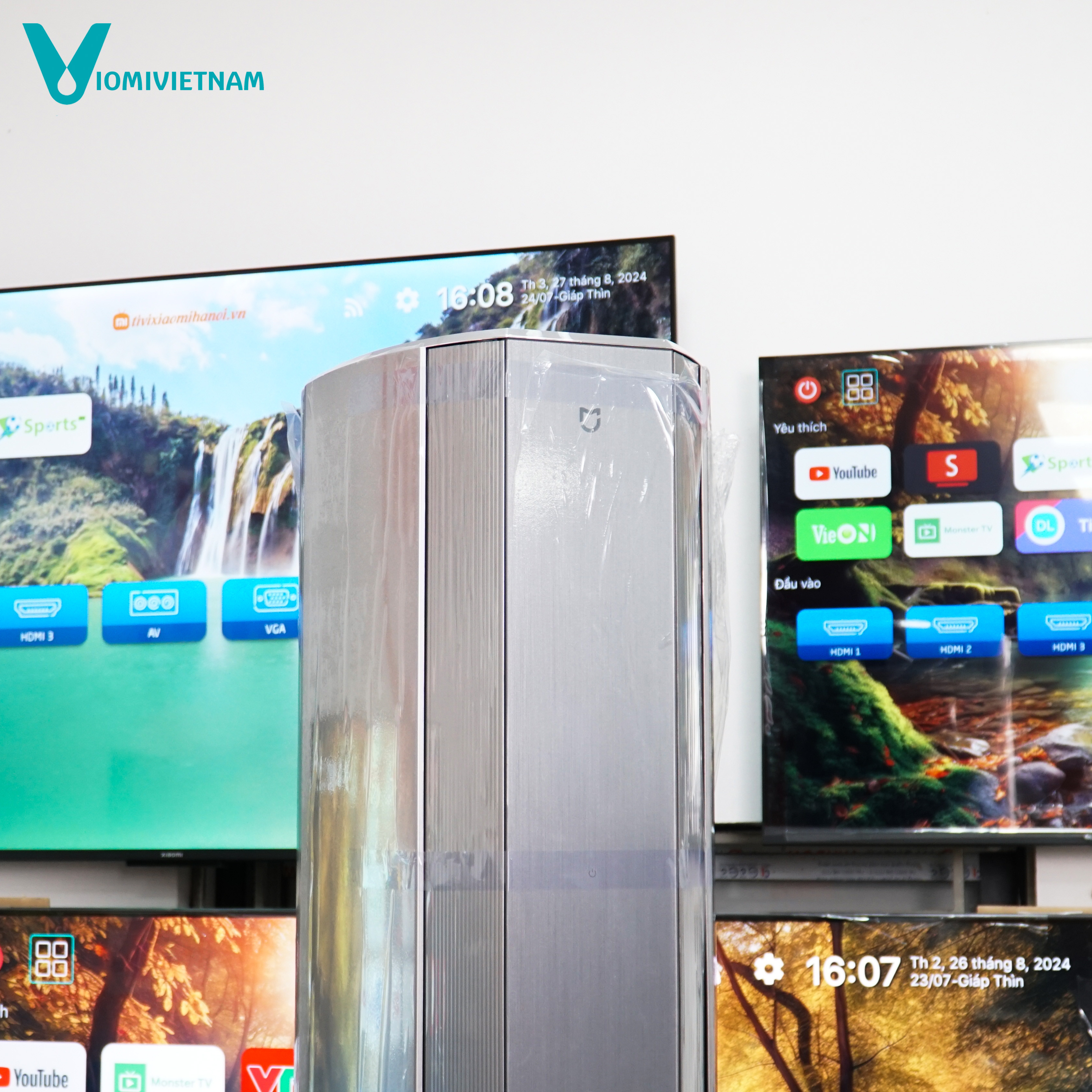 Điều Hòa Cây Xiaomi Star Satin Silver 27000 BTU 3HP (2 chiều) - Cấp 1 M3A1