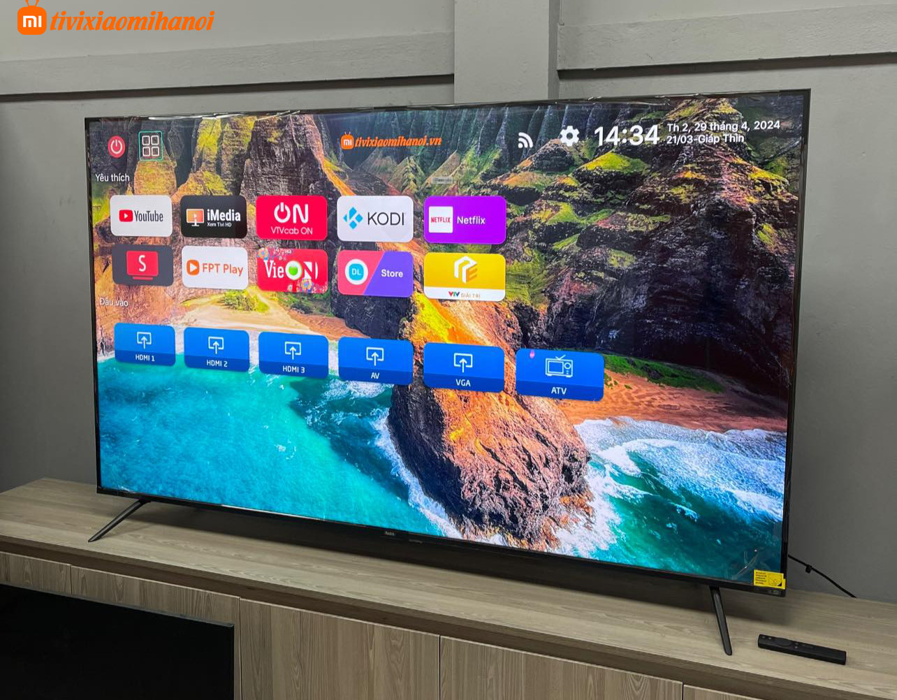 Tivi Xiaomi Redmi X Pro 75 inch