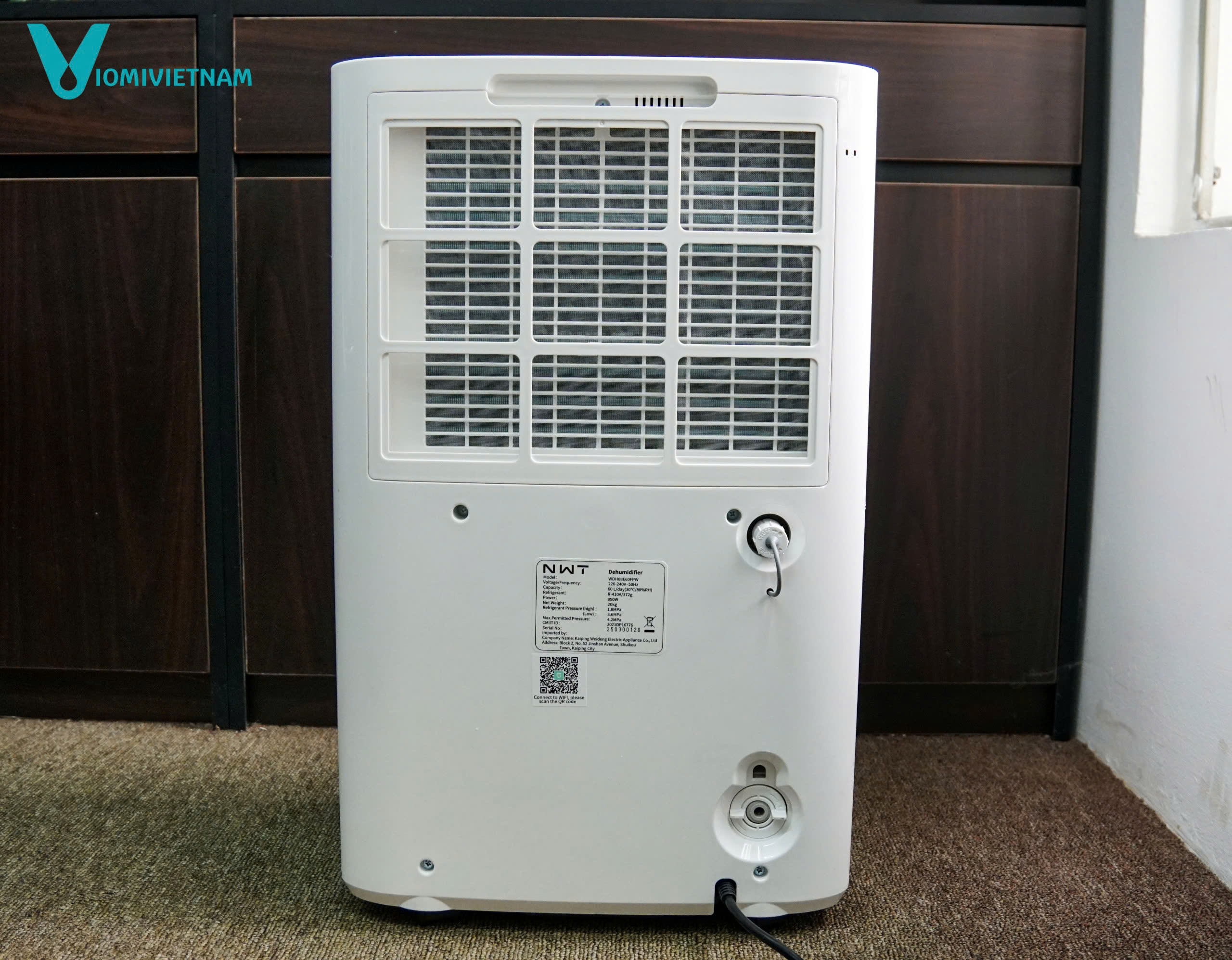 Máy Hút Ẩm New Widetech 60L