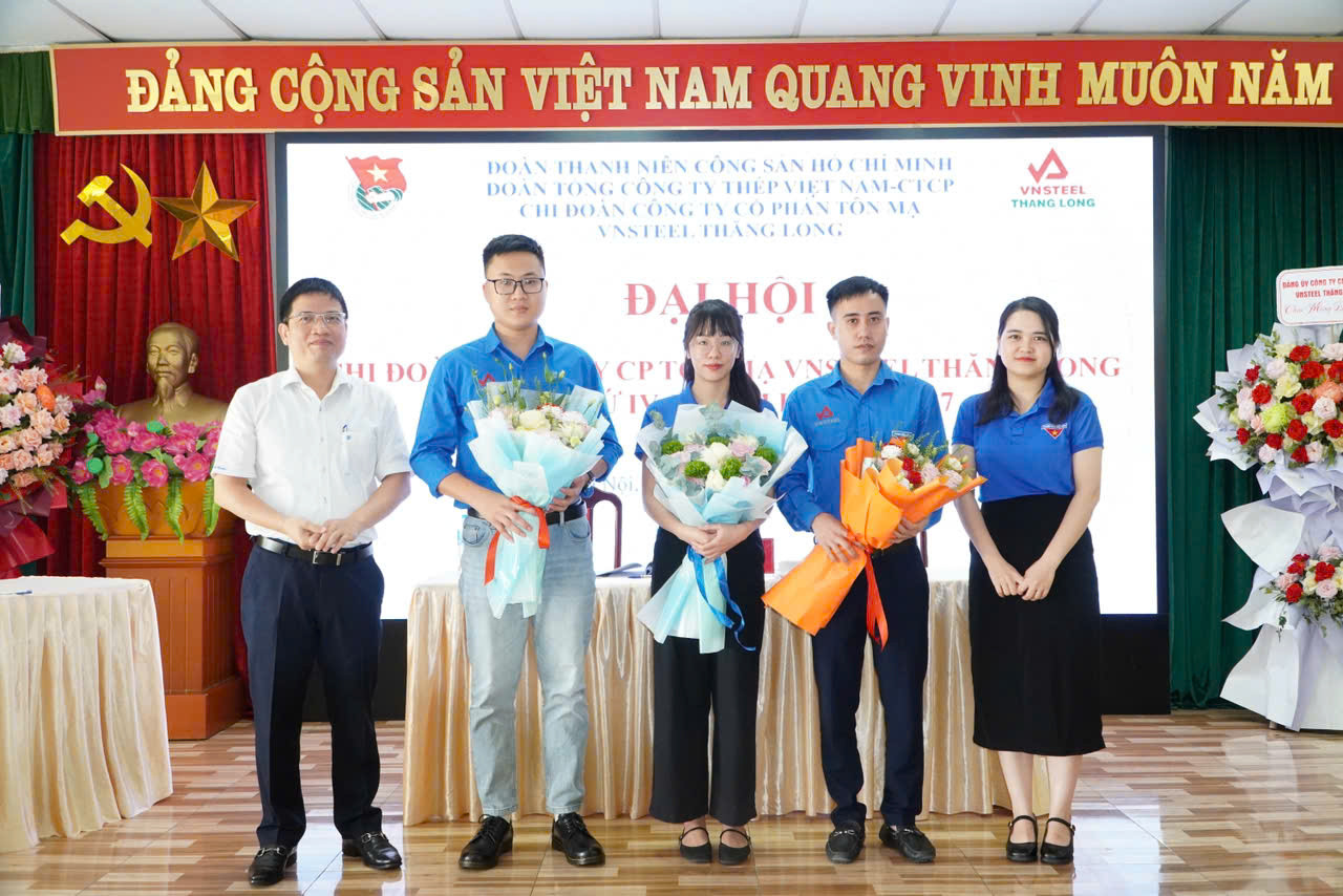 ĐOÀN THANH NIÊN VNSTEEL THĂNG LONG TỔ CHỨC THÀNH CÔNG ĐẠI HỘI CHI ĐOÀN CÔNG TY LẦN THỨ IV,  NHIỆM KỲ 2025-2027