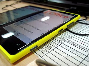màn hình Lumia 920 bị rung