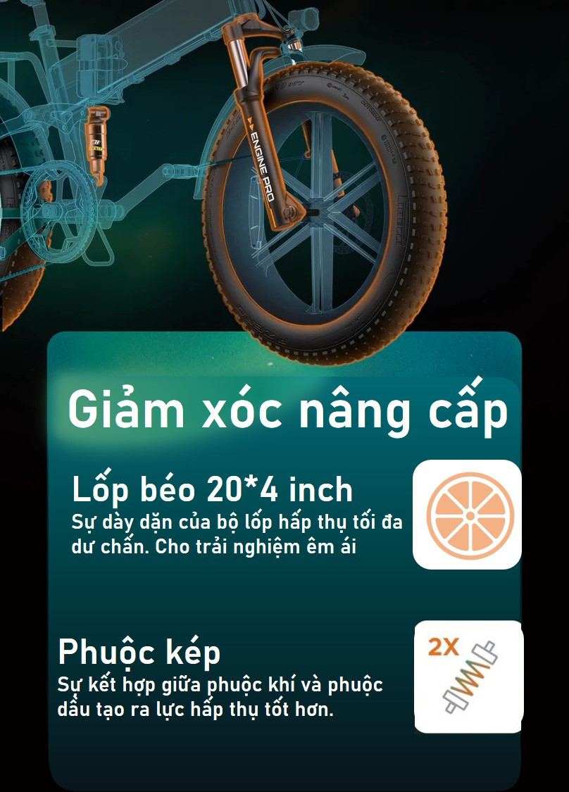 Xe Đạp Điện Trợ Lực ENGWE Engine Pro AURORA