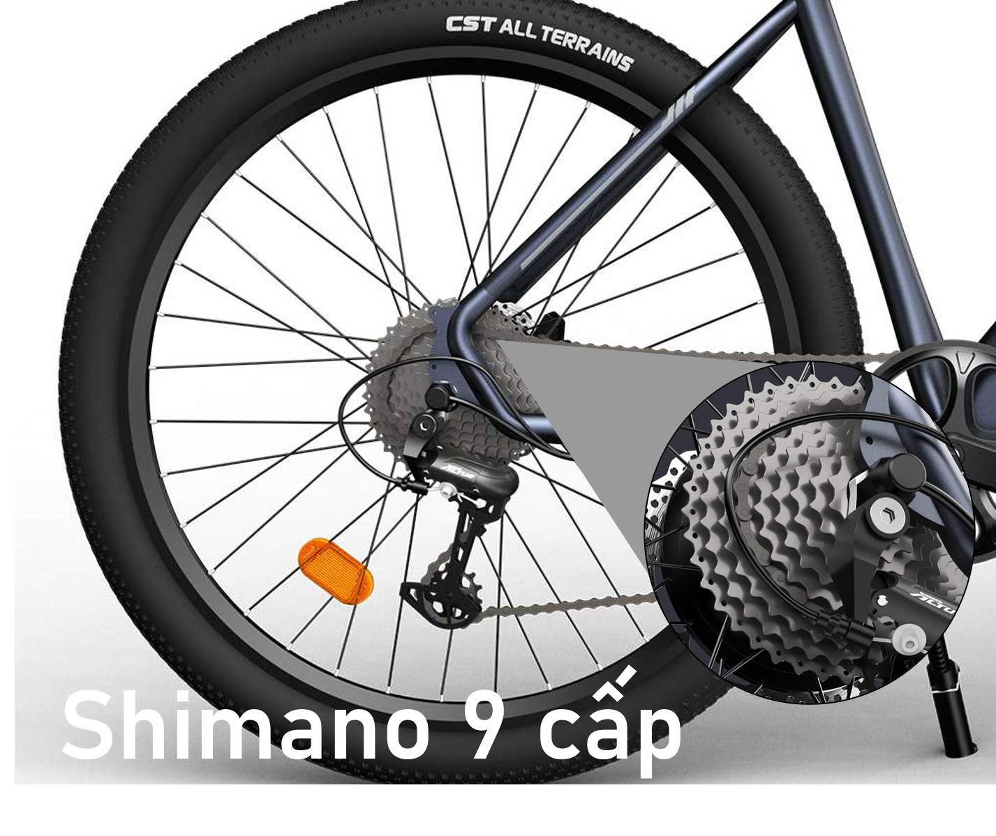 Xe Đạp Điện Trợ Lực ADO D30C (DECE 300C) - Chính Hãng