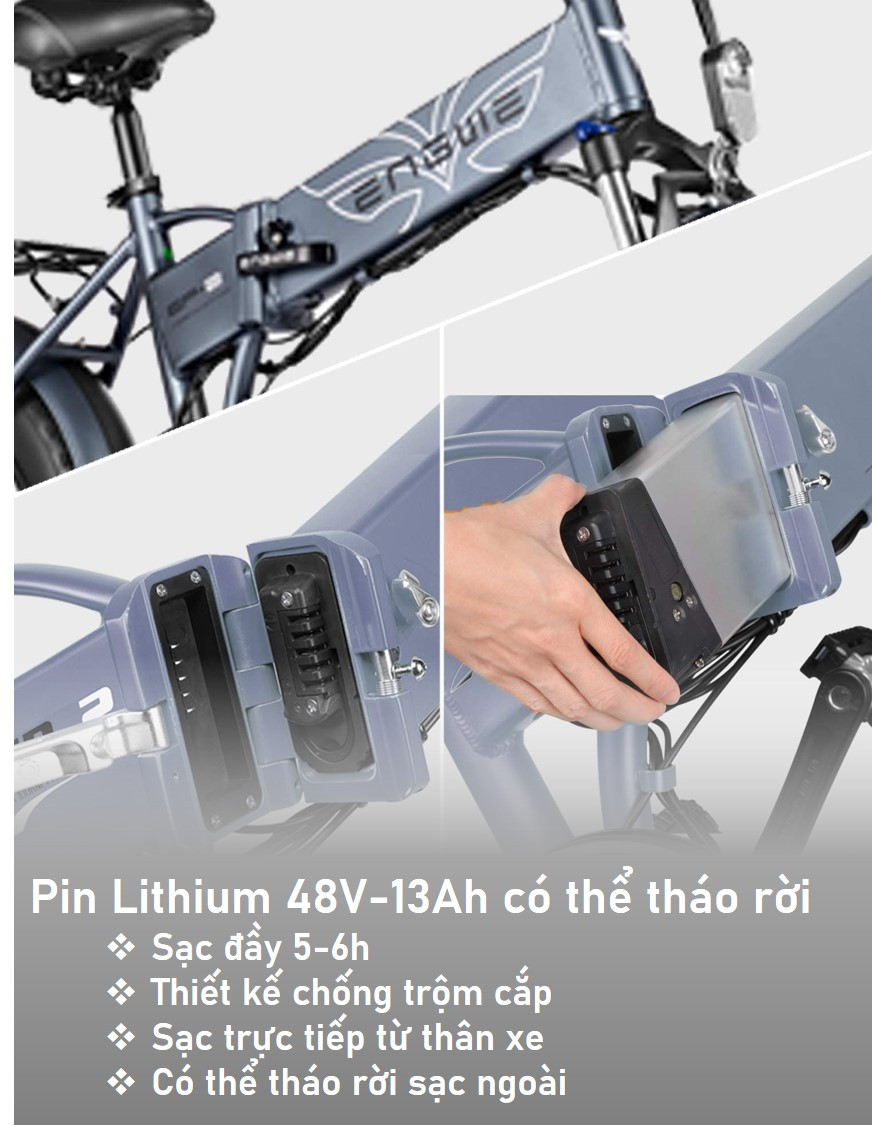 Xe Đạp Điện Trợ Lực ENGWE EP-2 Pro