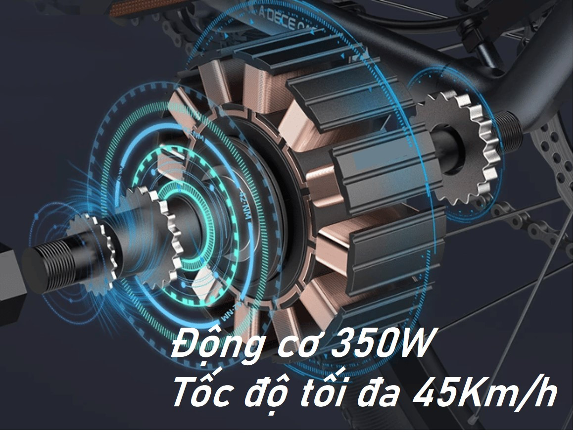 Xe Đạp Điện Trợ Lực ADO D30C (DECE 300C) - Chính Hãng