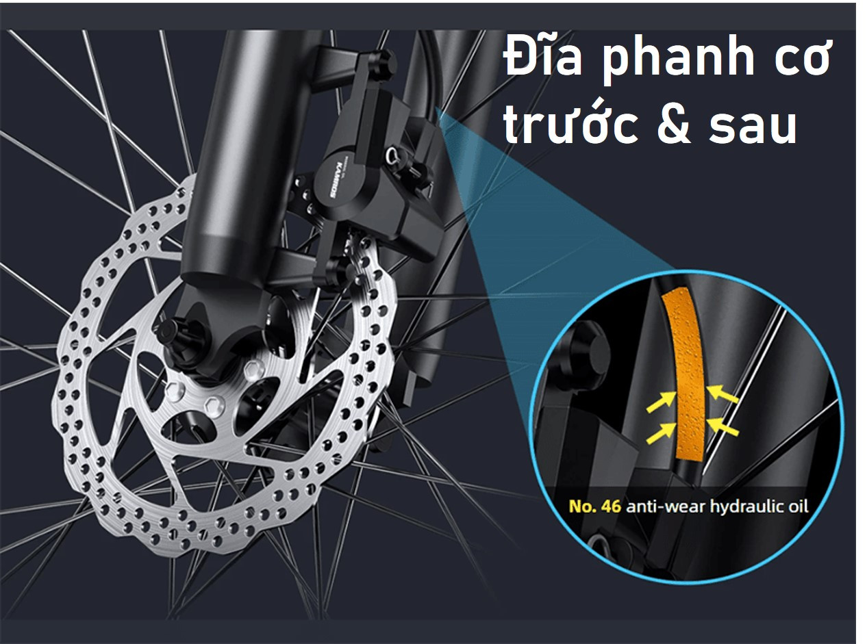 Xe Đạp Điện Trợ Lực ADO D30C (DECE 300C) - Chính Hãng