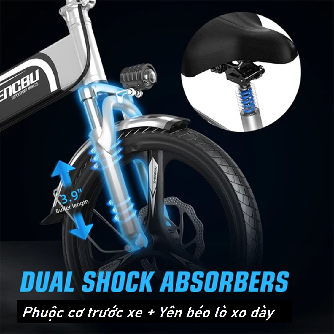 Xe đạp điện trợ lực Zhengbu X6 Pro