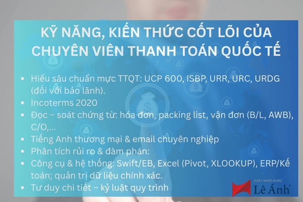 Công Việc Của Chuyên Viên Thanh Toán Quốc Tế Là Gì?