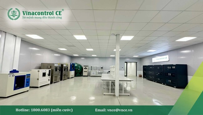 Vinacontrol CE sở hữu phòng thử nghiệm hiện đại được công nhận đạt chuẩn theo ISO/IEC 17025