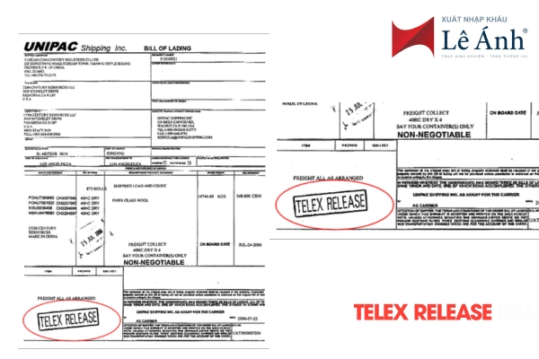 Telex Release Bill of Lading (B/L) Là Gì? Quy Trình, Ưu Nhược Điểm