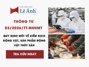 Thông Tư 03/2026/TT-BNNMT - Quy Định Mới Về Kiểm Dịch Động Vật, Sản Phẩm Động Vật Thủy Sản