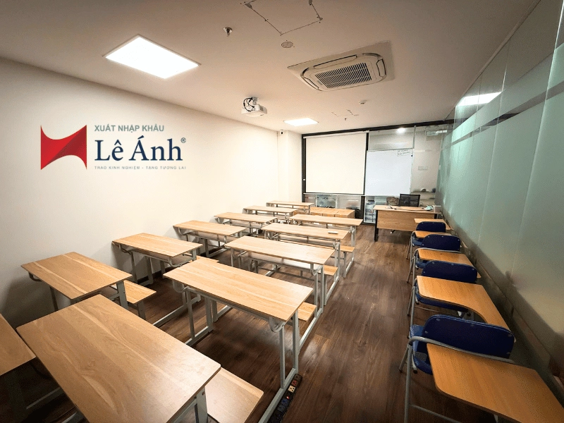 Cơ sở vật chất ở Địa chỉ đào tạo 85 nguyễ ngọc vũ, thanh xuân, hà nội của xuất nhập khẩu Lê Ánh