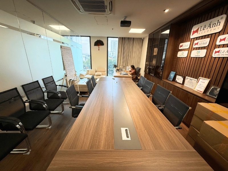Cơ sở vật chất ở Địa chỉ đào tạo 85 nguyễ ngọc vũ, thanh xuân, hà nội của xuất nhập khẩu Lê Ánh