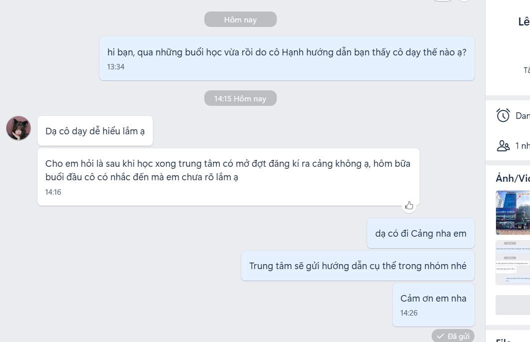 phản hồi Kinh88.download ứng dụng cô Phạm Thị Mỹ Hạnh