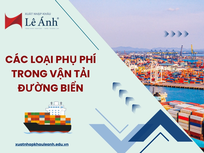 Các Loại Phụ Phí Trong Vận Tải Đường Biển
