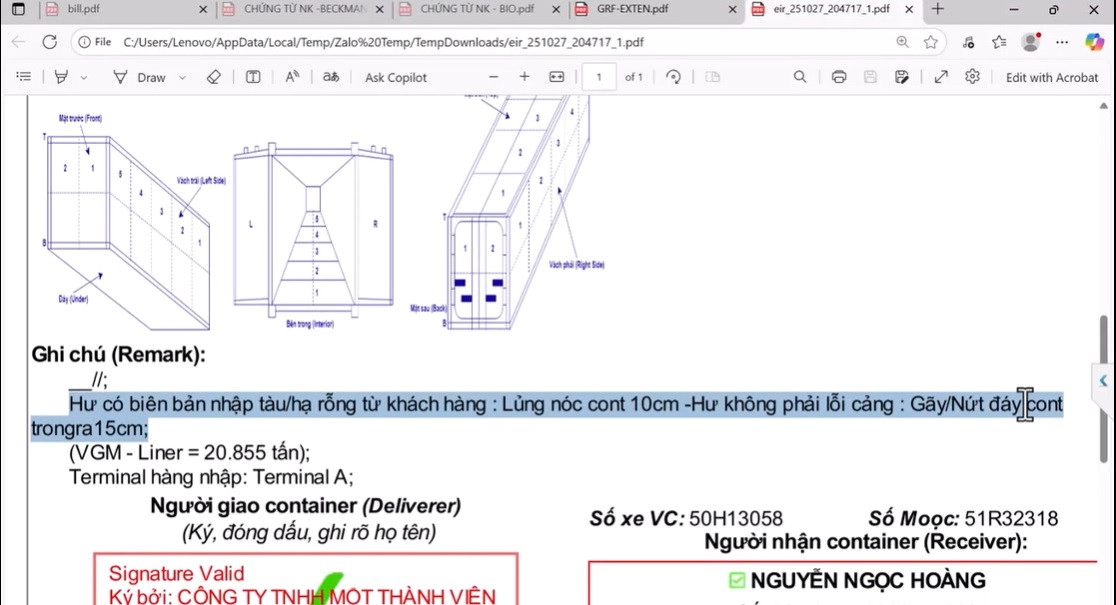 khóa học chứng từ xuất nhập khẩu logistics