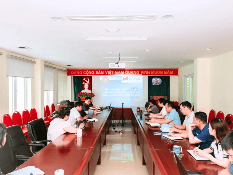 toàn cảnh buổi đào tạo inhouse nghiệp vụ kiểm tra, xác minh C/O