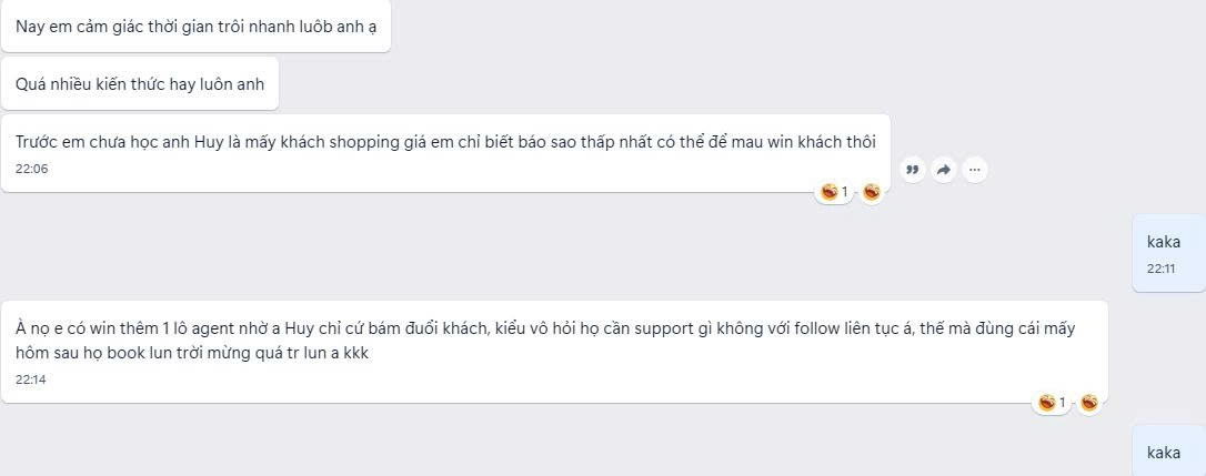 review khóa học sales logistics