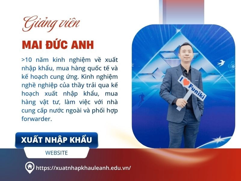 Giảng Viên Mai Đức Anh