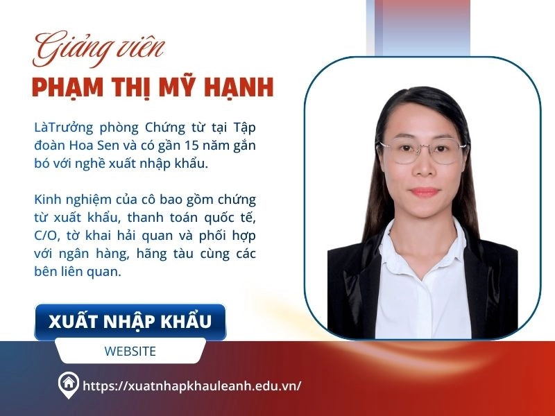 Giảng Viên Phạm Thị Mỹ Hạnh