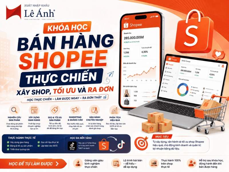 khóa học shopee