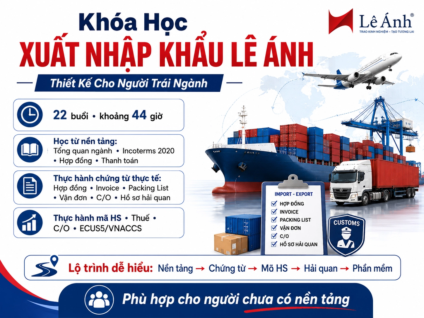 Khóa Học Xuất Nhập Khẩu Lê Ánh