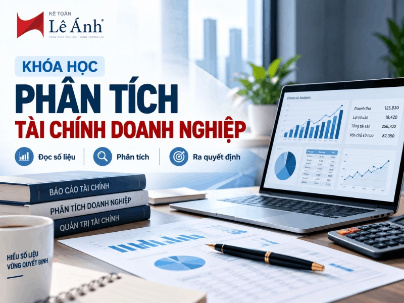 Khóa học Phân tích Tài chính Doanh nghiệp tại Kế toán Lê Ánh
