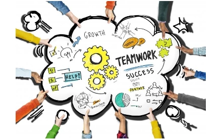 làm việc nhóm trong doanh nghiệp logistics