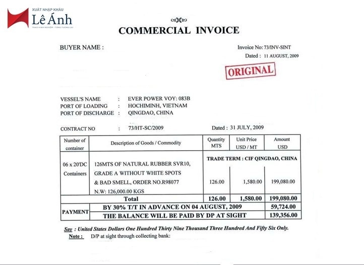 invoice
