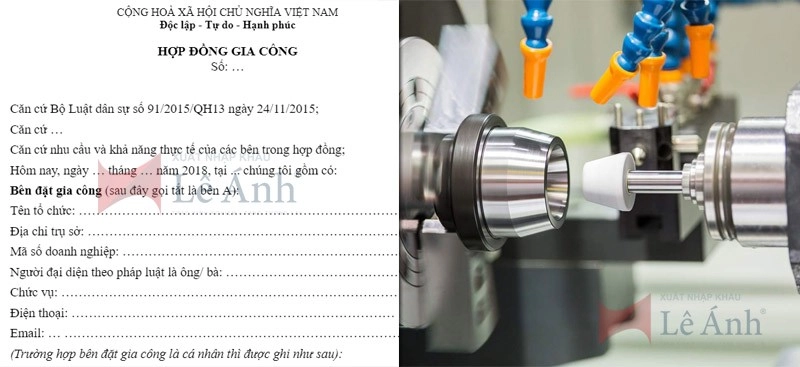 Hợp đồng gia công là gì