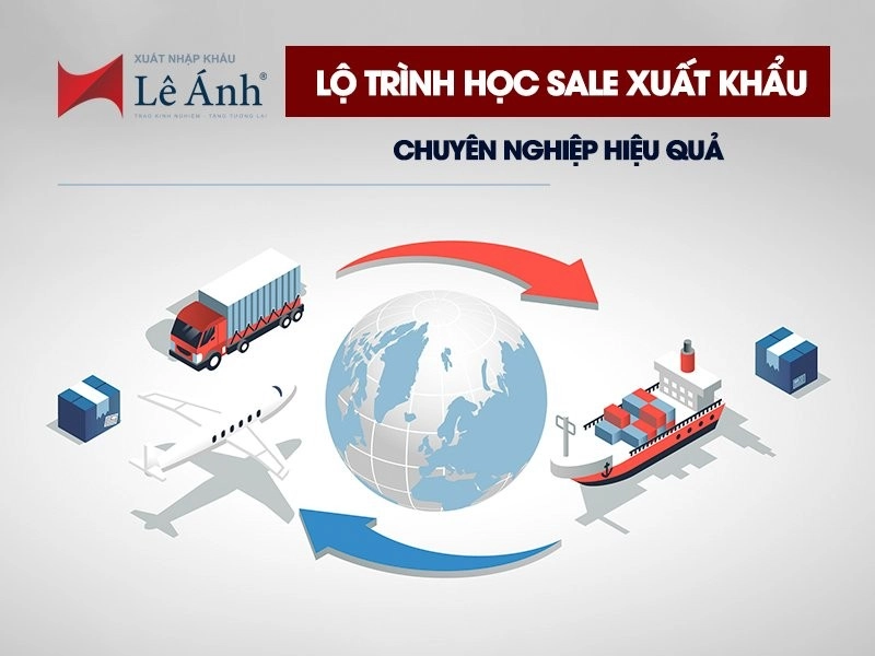 lộ trình học sale xuất khảu