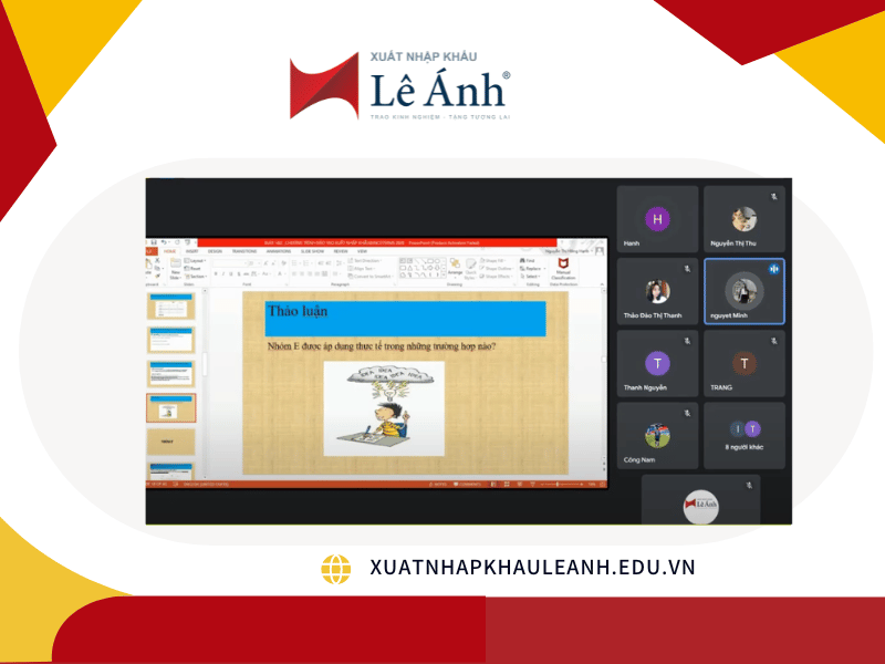 học nghiệp vụ xuất nhập khẩu online c158x