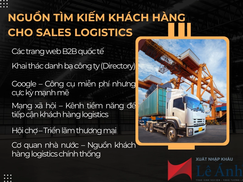 tìm kiếm khách hàng sale logistics
