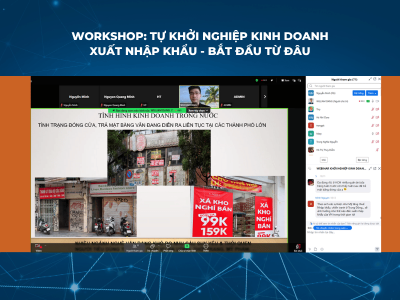ws khởi nghiệp kinh doanh xnk