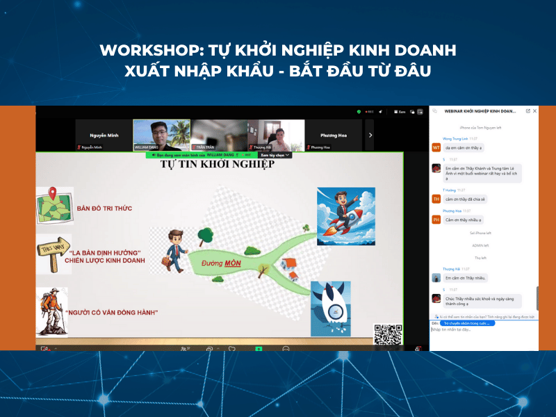 ws khởi nghiệp kinh doanh xnk
