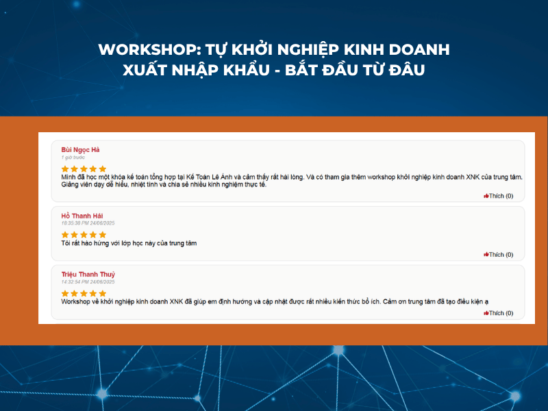 ws khởi nghiệp kinh doanh xnk