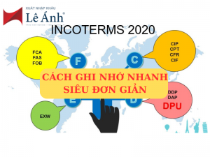 Incoterms 2020 & Cách Ghi Nhớ Nhanh SIÊU ĐƠN GIẢN